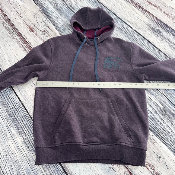 YETI Women's Purple Hoodie - Picture 6 of 7
